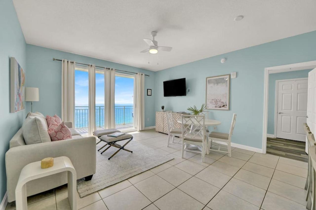 Sunny Shore Oasis Condo With Gulf Views, Pool And Hot Tub Panama City Beach Exterior photo